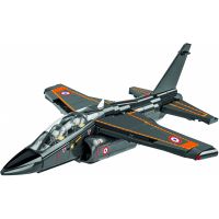 Maquette Alpha Jet en briques de construction