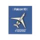 Falcon10XPinBadge