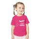 Tee-shirt enfant « Mon rêve c’est voler » rose-12/14 ANS