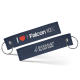 Porte-clés I love Falcon 10X