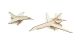 Wooden planes to assemble