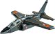 Maquette Alpha Jet en briques de construction