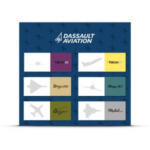 Marque-pages avions Dassault 